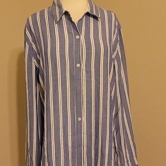 Rails Tops - Rails Sydney striped shirt size large